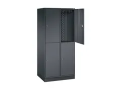 grootvolume garderobekast,HxBxD 1950x820x600mm,2x2vak.,vak B 360mm