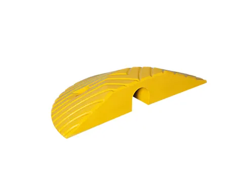 Verkeersdrempel Afsluitend Element Voor Snelheden Tot 10Km/h Geel