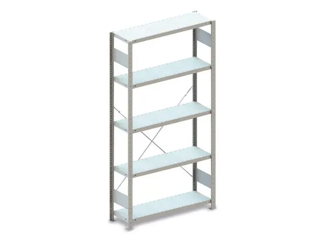 Inhaakstelling Basisveld 2000x1056x336mm 5legborden 100kg