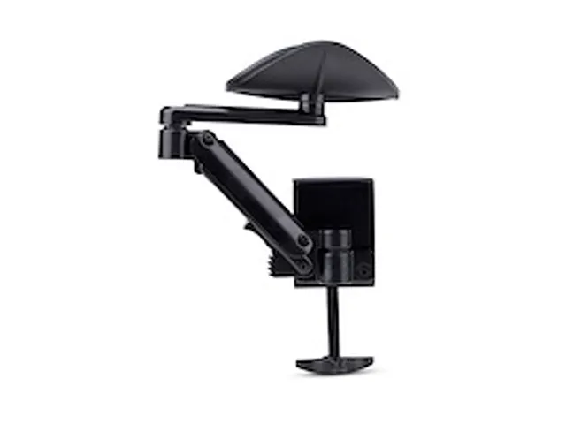 Verstelbare Armsteun voor Bureau zwart