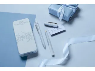 Balpen en Vulpen Faber-Castell Grip 2010 Harmony sky blue in gift- box - 3