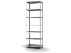 magazijnstelling,grondveld,HxBxD 3000x1000x500mm,vaklast 125kg