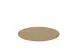 Akoestisch PET-vilt rond plafondpaneel Ø120cm Beige