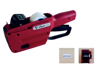 Etiketteertang Open-Data C6 1 regel 12x26mm - 1