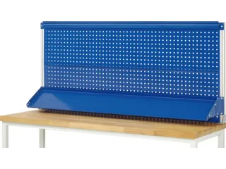 opbouwelement,v. werkbank,HxBxD 900x2000x350mm,draagverm. 100kg,staal - 1