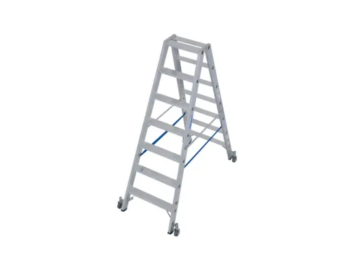Verrijdbare Boktrap Aluminium L 1 79M 2X7Treden
