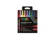 Verfstift Posca PC3M Fijne punt 0,9-1,3mm Assorti Set à 8 Stuks