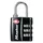 Hangslot Masterlock 4680EURDBLK 3-cijfer combinatie TSA zwart 30mm