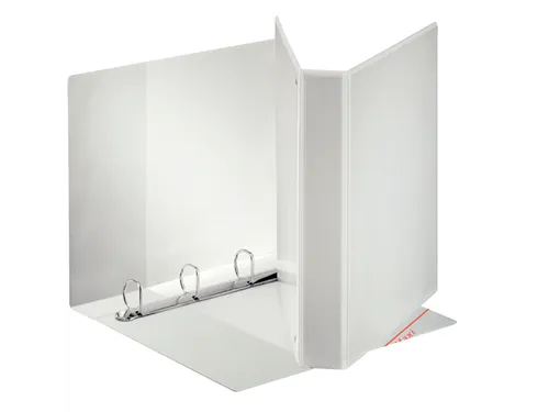 Presentatieringband Esselte A4 Maxi 4 rings D-mech 30mm wit