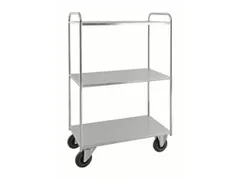 etagewagen,draagverm. 400kg,3etage(s),laadvl. LxB 940x540mm,staaletage