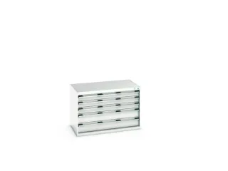ladekast,HxBxD 700x1050x650mm,5lade(n),lade voor normale belastingen - 7