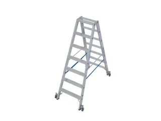 Verrijdbare Boktrap Aluminium L 1 79M 2X7Treden - 3