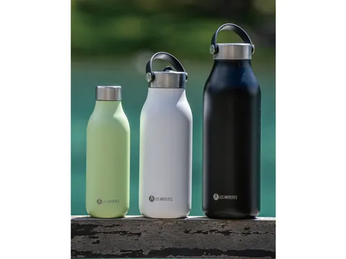 Thermosfles 2.0 Les Artistes Paris 1000ml Pearl met rietje