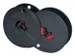 Ruban Groupe 1 double bobine nylon noir/rouge