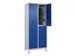 dubbeldekse locker,HxBxD 1950x800x500mm,2x2vak.,vak B 400mm