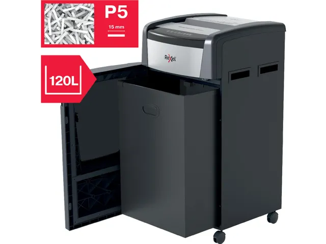 Momentum Extra XP520+ papiervernietiger 120L zwart