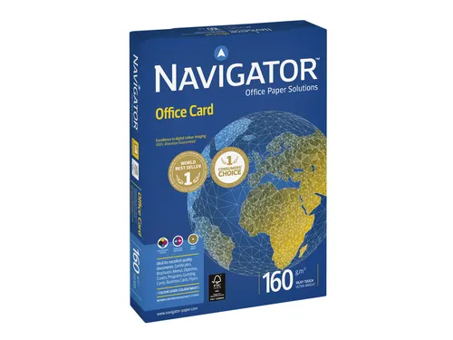 Kopieerpapier Navigator Office Card A3 160 Gram Wit