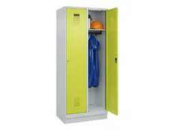 locker,HxBxD 1950x800x500mm,2vak,vak B 400mm,cil.-slot,sokkel