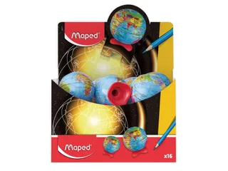 Puntenslijper Maped Globe display à 16 stuks - 4