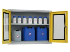 milieu-wandkast,v. aquatox. stoffen,HxBxD 600x800x300mm,vensterdeur