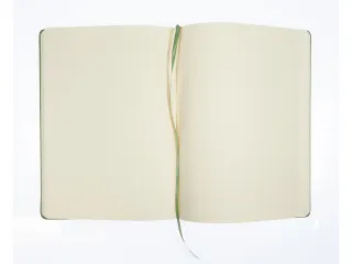 Schetsboek Kangaro A4 lime green PU HC 80 vel 140gr roomwit met elasti - 4