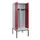 PBM-locker met bank,HxBxD 2120x800x815mm,2vak,vak B 400mm