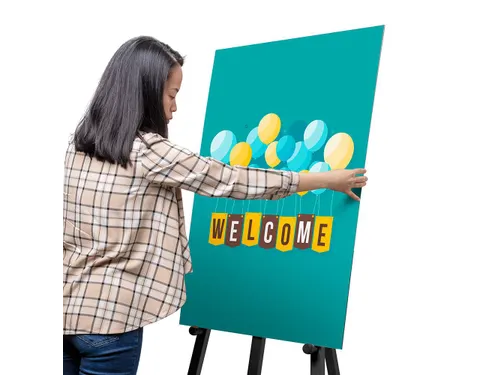 Ezel Hardhout Zwart voor Krijtbord of Paneel met print
