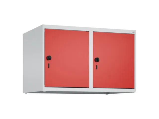 opzetkast,v. locker,2vak.,vak B 400mm,HxBxD 500x800x500mm,vleugeldeur