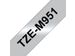 Labeltape Brother P-touch TZE-M951 24mm zwart op zilver - 1