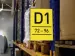 OUTLET Gangpadbord zelfklevend A4 staand PET transparant