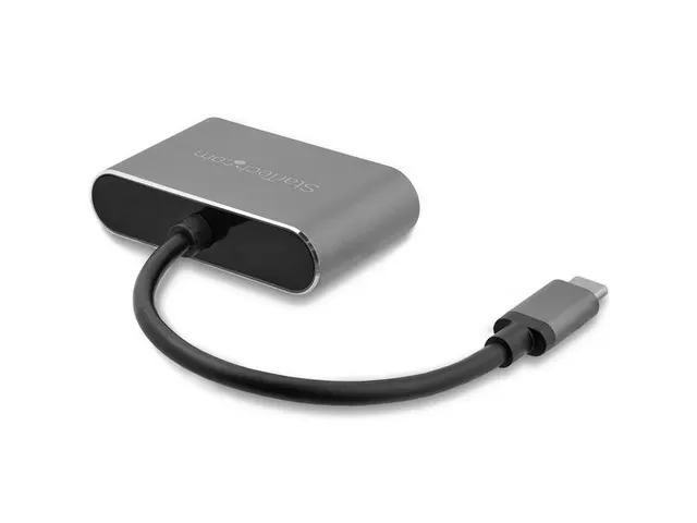 Usb-c Naar Vga En Hdmi Adapter 2-in-1 4k 30hz