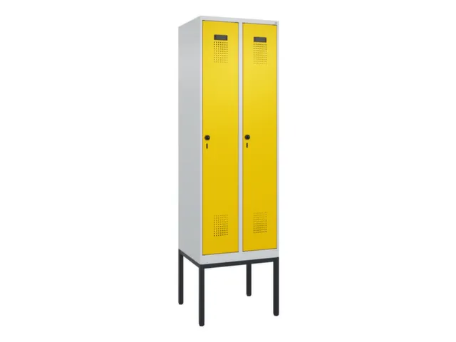 locker voor scheiding van kleding,HxBxD 2120x600x500mm,2vak