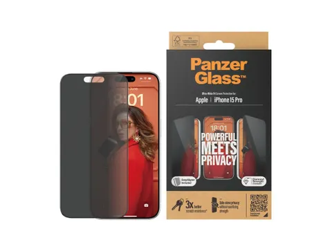 Panzerglass Privacy-Screenprotector Iphone 15 Pro