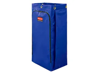 Recyclingzak met universeel symbool Blauw - 1