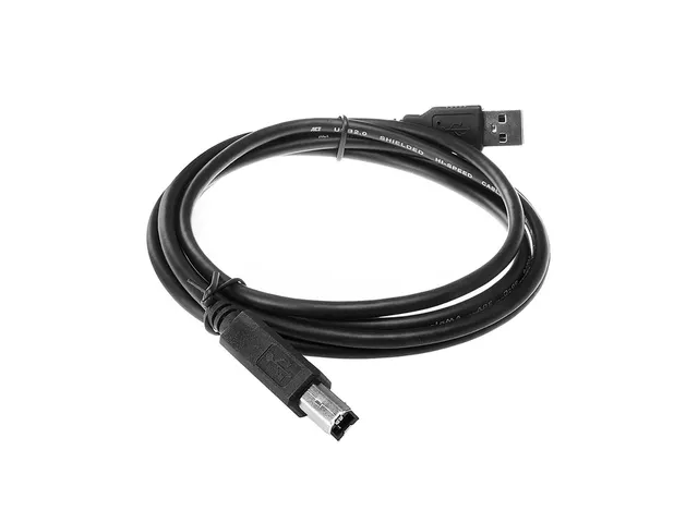 Kabel ACT USB 2.0 A male - USB B male 5 meter