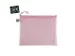 Pochette à fermeture éclair Foldersys EVA A5 sans PVC rose pastel