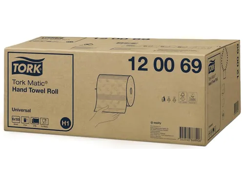 Tork 120069 Matic Universal Handdoekrol 2-laags Wit 150 meter 6 Rollen