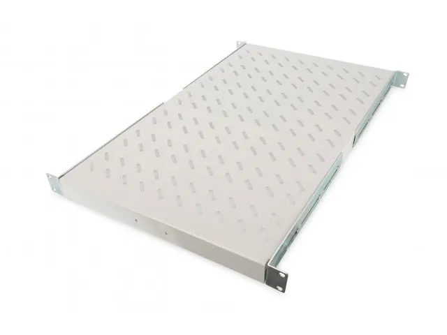 1U-plank Voor permanente installatie in 483mm Kasten tot 100kg Grijs