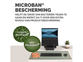 Bureau-onderlegger Fellowes Breyta saliegroen 80x40cm - 9