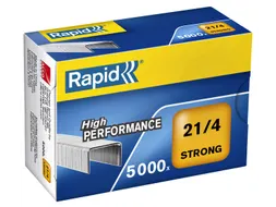 Nieten Rapid 21/4 gegalvaniseerd strong 5000 stuks