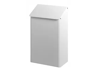 Afvalbak 7 Liter Rvs Wit - 1