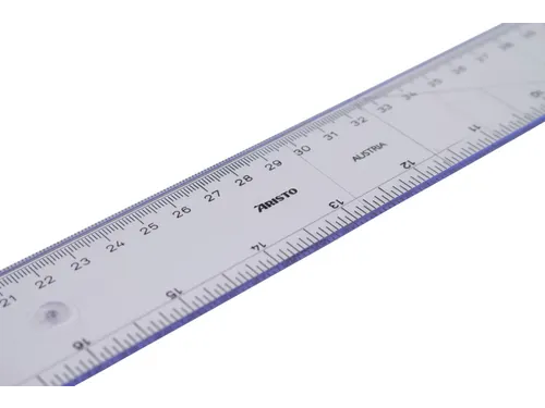 Tekenhaak Aristo GeoCollege 60cm transparant