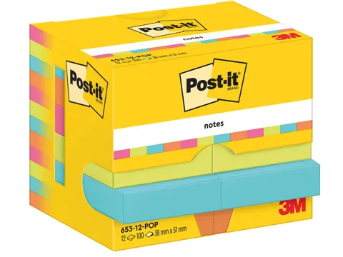 Poptimistic 100 vel 38 x 51 mm 12 blokken