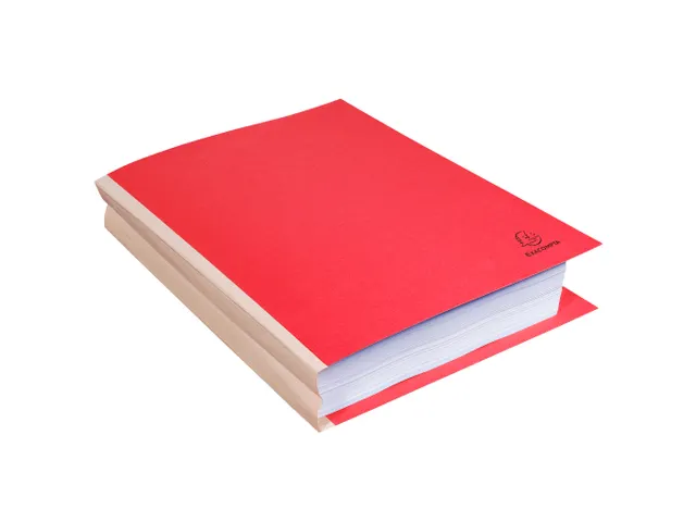 25 mappen met linnen rug FOREVER 320g/m2 24x32cm Rood