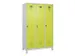 locker voor scheiding van kleding,HxBxD 1950x1200x500mm,3vak