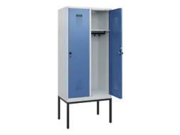schoollocker,HxBxD 1950x800x500mm,2vak,vak B 400mm,draaigrendel
