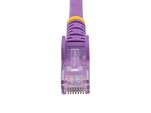 7,5m CAT6 kabel patchkabel snagless RJ45 connectors koper ETL paars