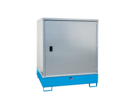 Depot Gevaarlijke Stoffen 1475x1490x1800mm 4x200l Vol. 450l Ral5012