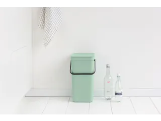 Afvalemmer Sort & Go 16 Liter Jade Groen - 6