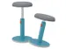 tabouret assis-debout,assise H 460-790mm,assise mousse
